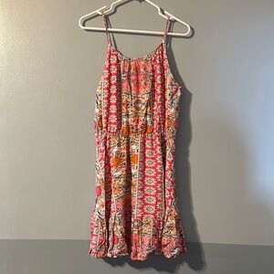 Floral Pink Sundress Size Med